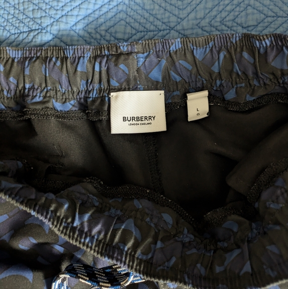 Burberry Blue Monogram Swimsuit - Picture 5 of 5